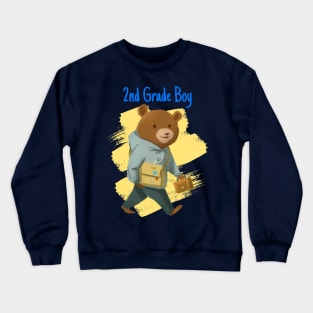 Second Grade Boy Crewneck Sweatshirt